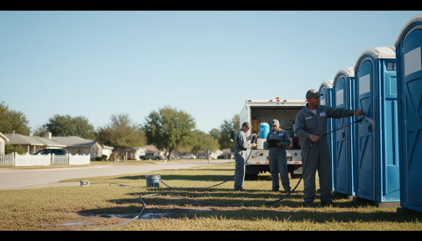Long-Term Portable Toilet Rental in Ridgeville, IN near me